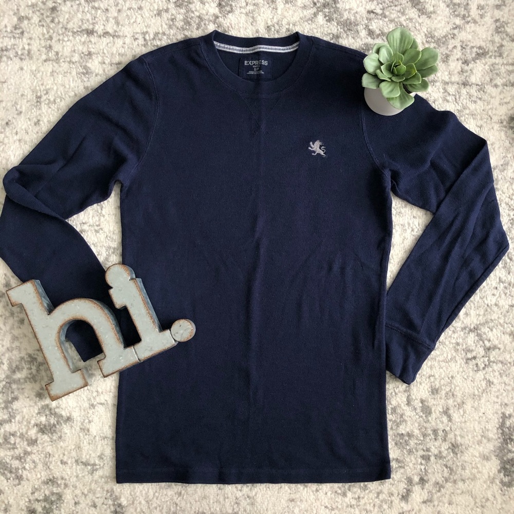 Express Waffle Long Sleeved Men’s Shirt | Size S